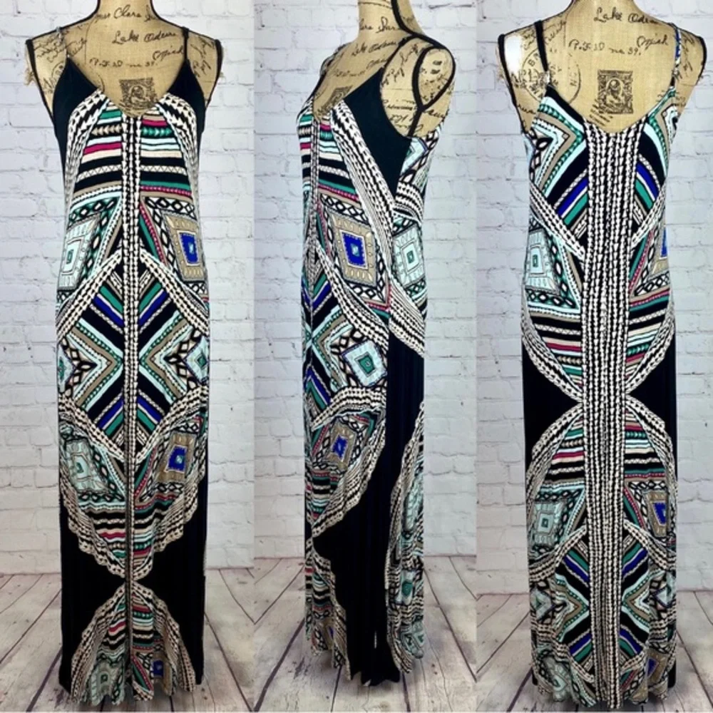 Mossimo Stain Glass Pattern Slip Maxi